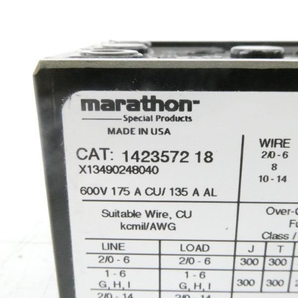 MARATHON 142357218 600V 175A NSNP