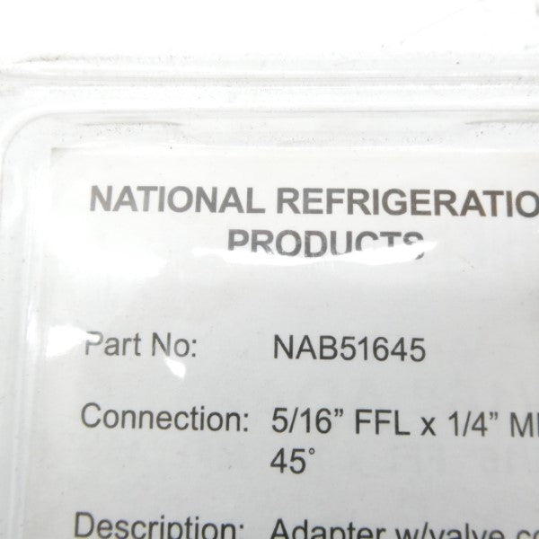 NATIONAL REFRIGERATION PRODUCTS NAB51645 5/16" NSMP