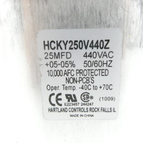HARTLAND CONTROLS HCKY250V440Z 440VAC NSMP