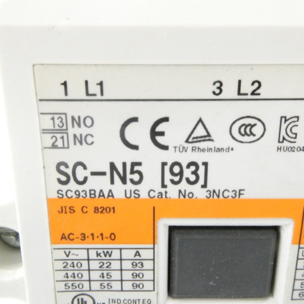 FUJI ELECTRIC 3NC3F0122 SC-N5 100-127VAC NSMP