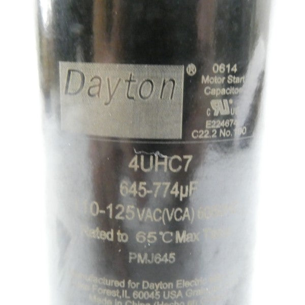 DAYTON 4UHC7 110-125VAC NSNP