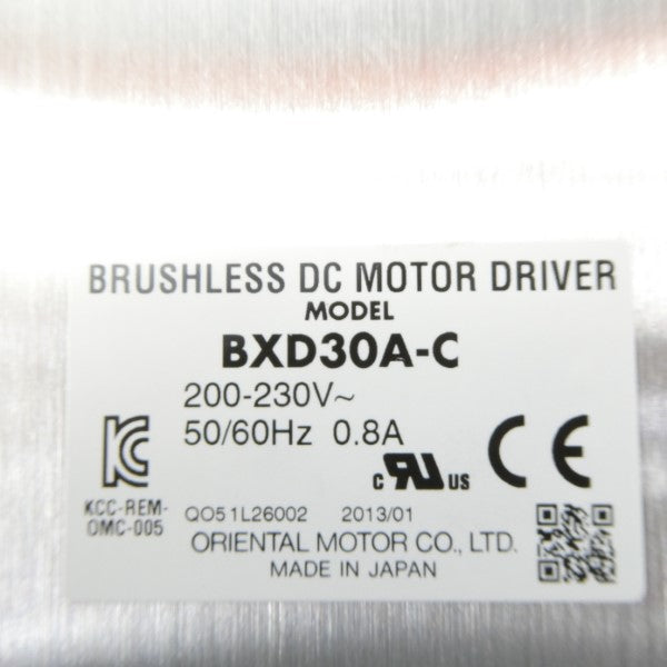ORIENTAL MOTOR BXD30A-C 200-230V 0.8A NSMP