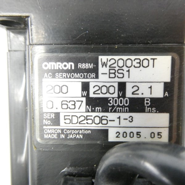 OMRON W20030T-BS1 200V 2.1A NSNP
