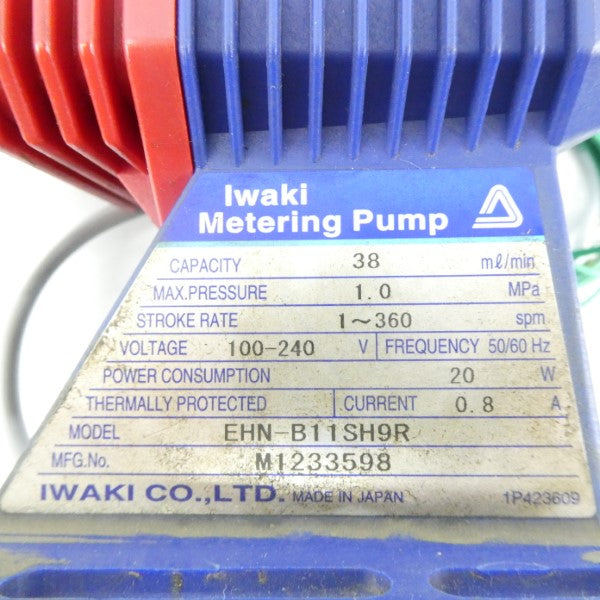IWAKI EHN-B11SH9R 100-240V 0.8A NSNP