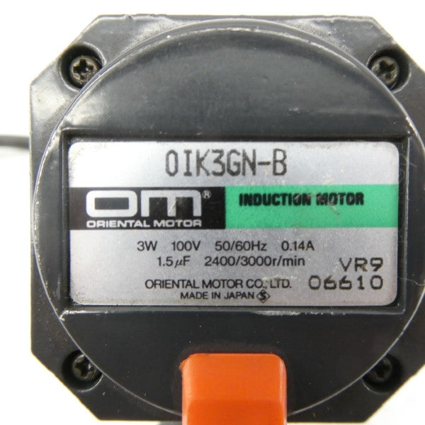 ORIENTAL MOTOR OIK3GN-B 100V 0.14A NSMP