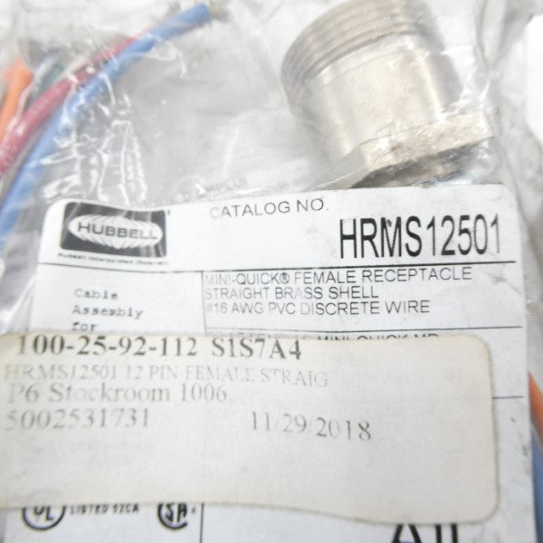HUBBELL HRMS12501 NSMP