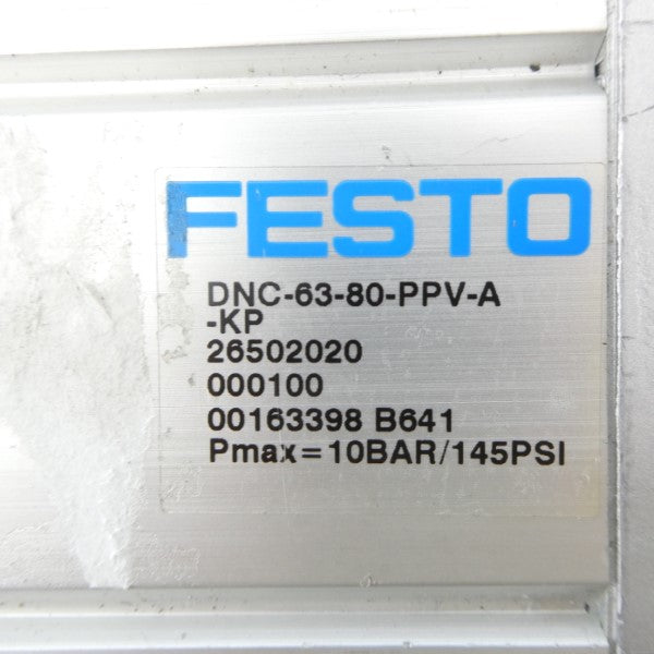 FESTO DNC-63-80-PPV-A-KP 163398 145PSI NSNP