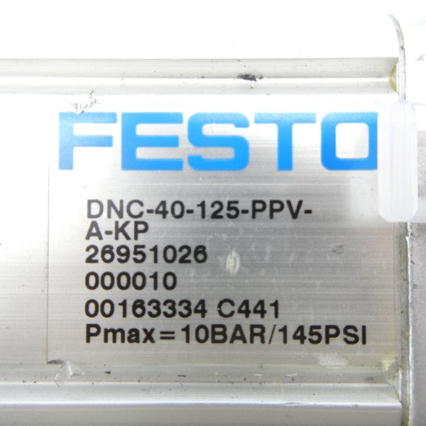 FESTO DNC-40-125-PPV-A-KP 163334 145PSI NSNP