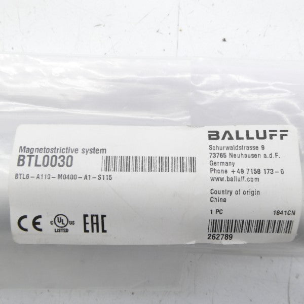 BALLUFF BTL6-A110-M0400-A1-S115 BTL0030 NSMP