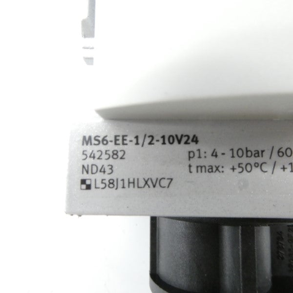 FESTO MS6-EE-1/2-10V24 542582 60-145PSI NSNP