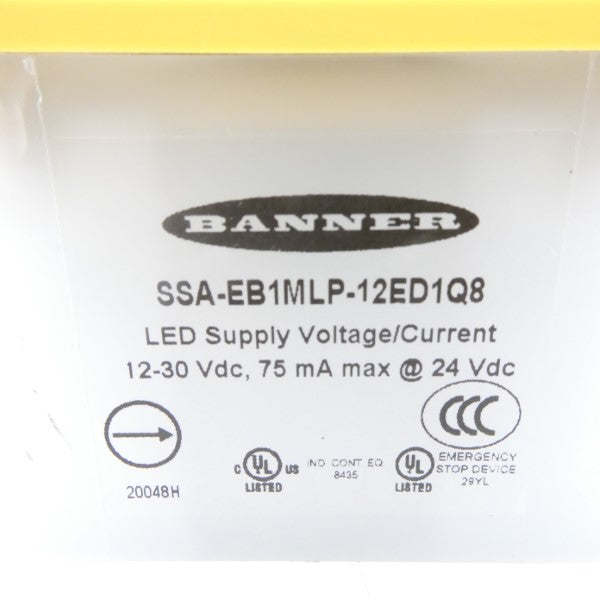 BANNER ENGINEERING SSA-EB1MLP-12ED1Q8 12-30VDC NSNP