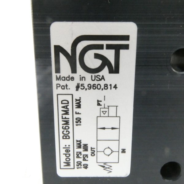 NGT BG6MFMAD 150PSI NSNP