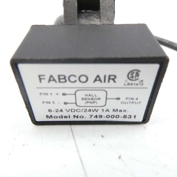 FABCO AIR 749-000-531 6-24VDC 1A NSNP