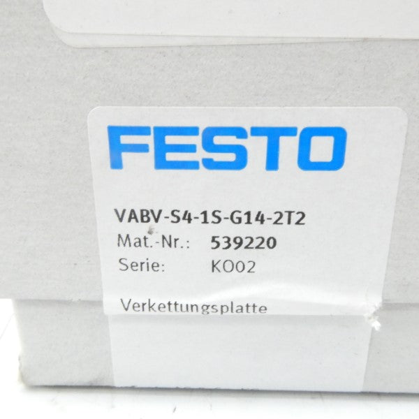 FESTO VABV-S4-1S-G14-2T2 539220 NSFS