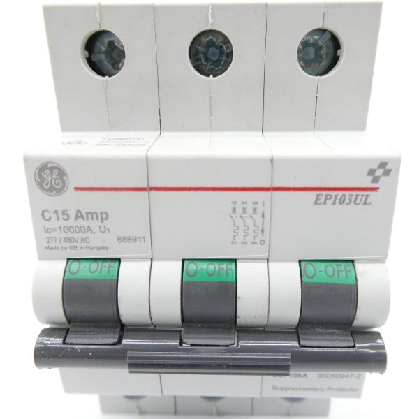 GENERAL ELECTRIC EP103UL 277/480VAC 15A NSNP