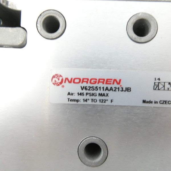 NORGREN V62S511AA213JB 145PSI NSNP
