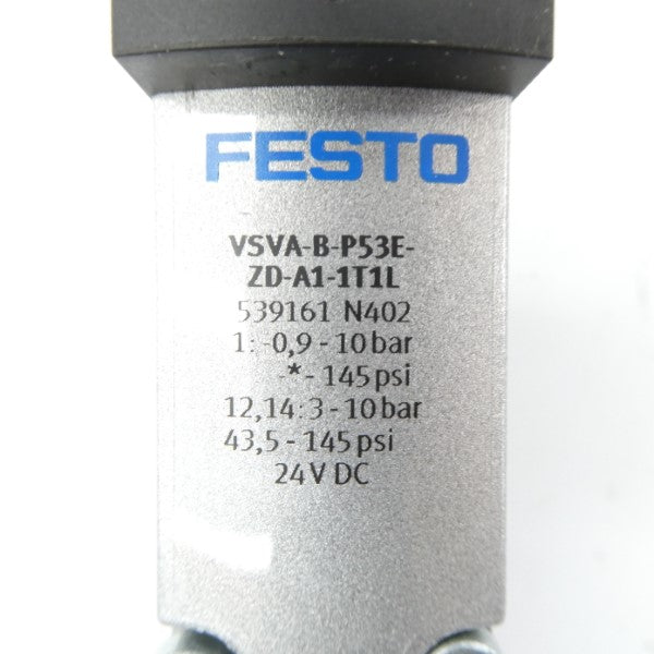 FESTO VSVA-B-P53E-ZD-A1-1T1L 539161 24VDC 145PSI NSMP
