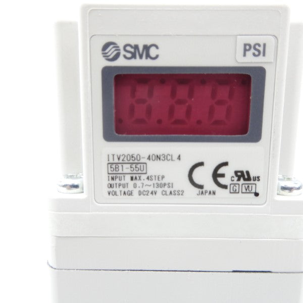 SMC ITV2050-40N3CL4 0.7-130PSI NSNP