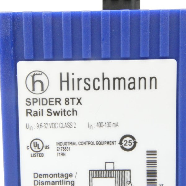 HIRSCHMANN SPIDER8TX 9.6-32VDC NSMP