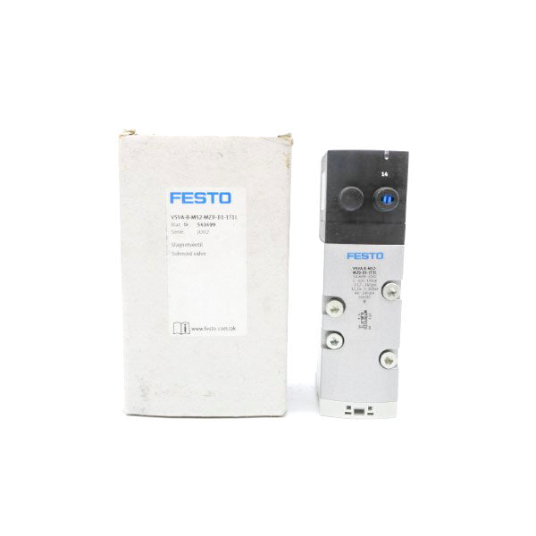 FESTO VSVA-B-M52-MZD-D1-1T1L 543699 24VDC -13.7-145PSI NSMP