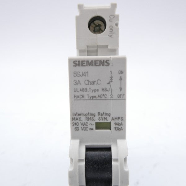 SIEMENS 5SJ4103-7HG40 240VAC 3A NSNP