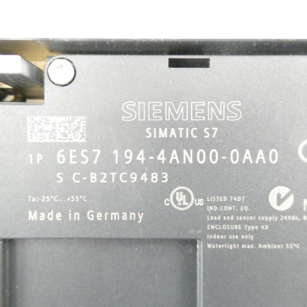 SIEMENS 6ES7194-4AN00-0AA0 24VDC NSMP