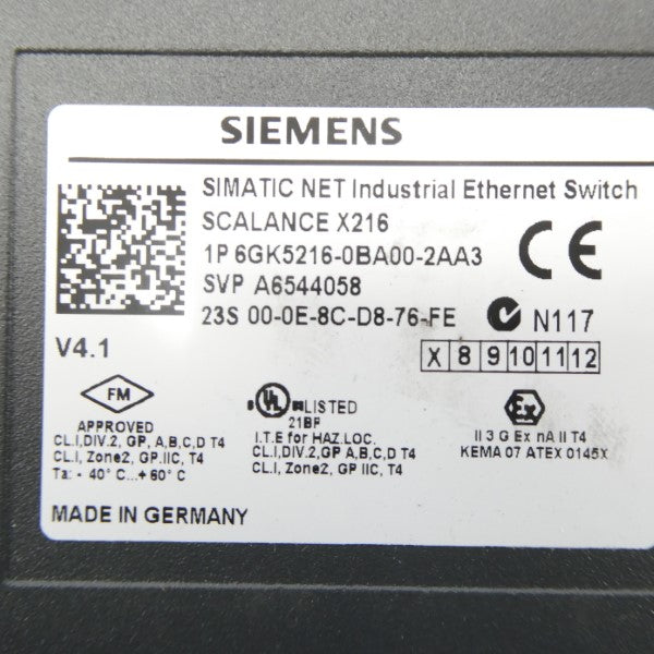 SIEMENS 6GK5216-0BA00-2AA3 NSNP