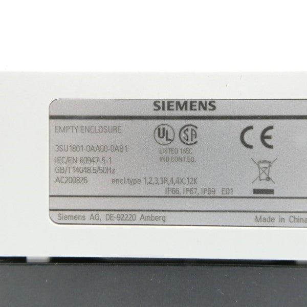 SIEMENS 3SU1801-0AA00-0AB1 NSMP
