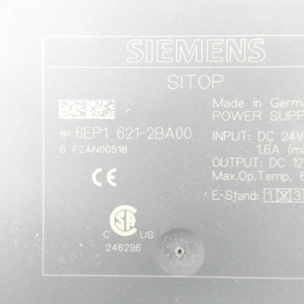 SIEMENS 6EP1621-2BA00 24VDC 1.6A NSMP