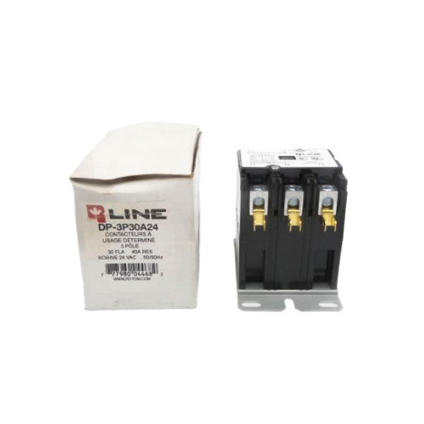 R LINE DP-3P30A24 24VAC 30A NSMP