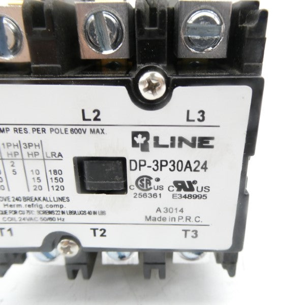 R LINE DP-3P30A24 24VAC 30A NSMP