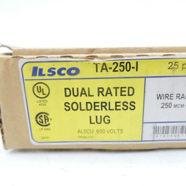 ILSCO TA-250-I 600V (PKG OF 25) NSFS