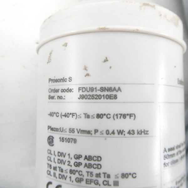 ENDRESS+HAUSER FDU91-SN6AA NSNP