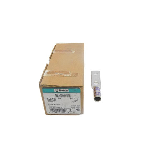 PANDUIT LCC4/0-12-X (PKG OF 10) NSMP