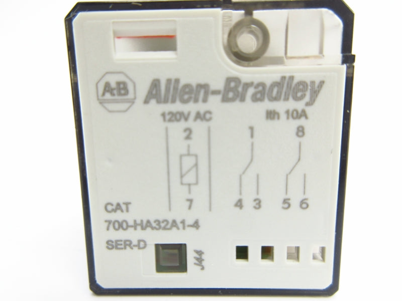 ALLEN BRADLEY 700-HA32A1-4 SER. D 120VAC 10A NSNP