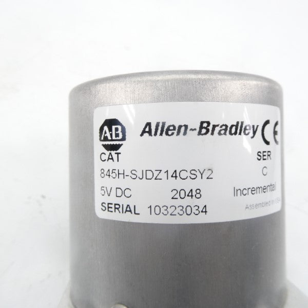ALLEN BRADLEY 845H-SJDZ14CSY2 SER. C 5VDC (BR/WH) NSMP