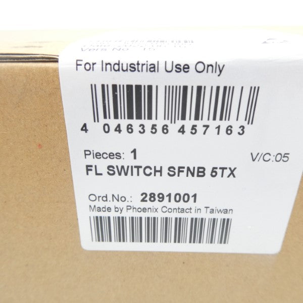 PHOENIX CONTACT FLSWITCHSFNB5TX 2891001 NSFS