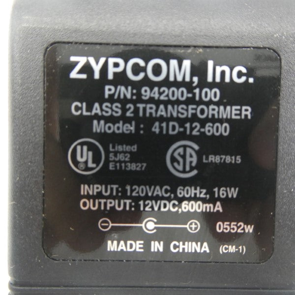 ZYPCOM 94200-100 41D-12-600 120VAC NSNP