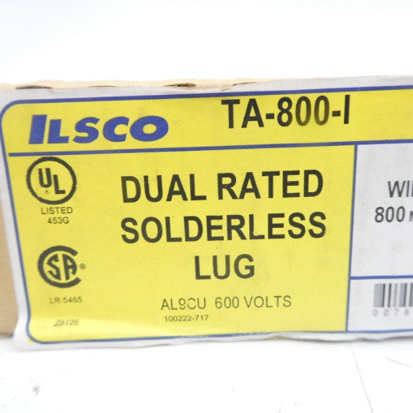 ILSCO TA-800-I 600V (PKG OF 3) NSFS