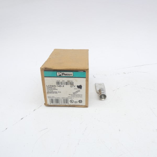 PANDUIT LCD2/0-14B-X NSNP