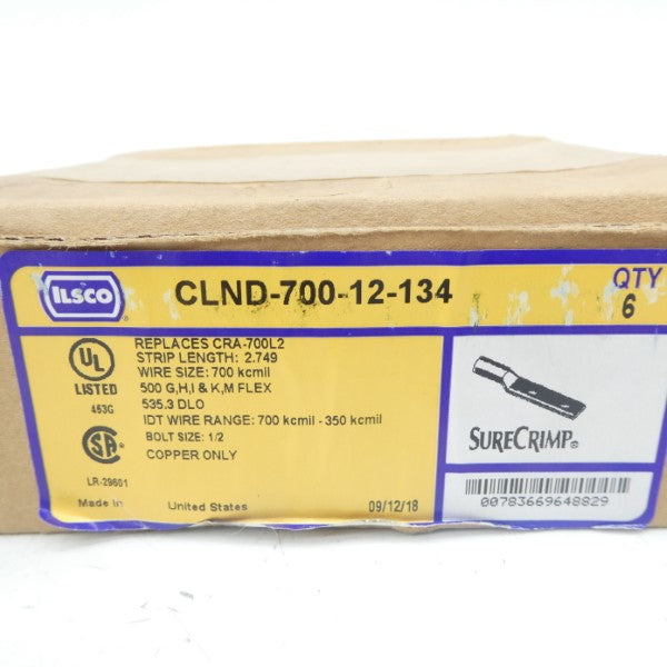 ILSCO CLND-700-12-134 (PKG OF 6) NSFS