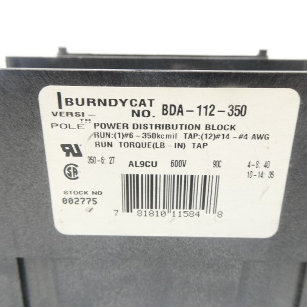 BURNDY BDA-112-350 600V NSNP