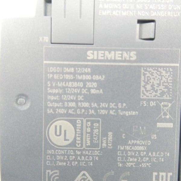 SIEMENS 6ED1055-1MB00-0BA2 12-24VDC NSMP