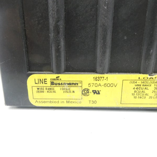 BUSSMANN 16377-1 600V 570A NSNP