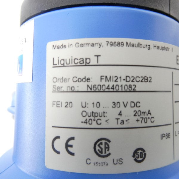 ENDRESS+HAUSER FMI21-D2C2B2 10-30VDC NSNP