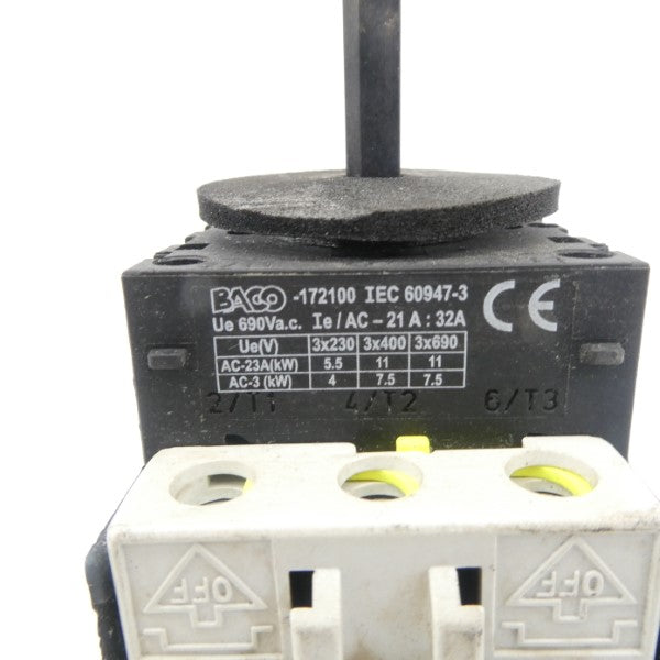 BACO 172100 690VAC 32A NSNP