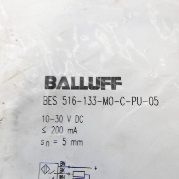 BALLUFF BES516-133-MO-C-PU-05 10-30VDC NSMP