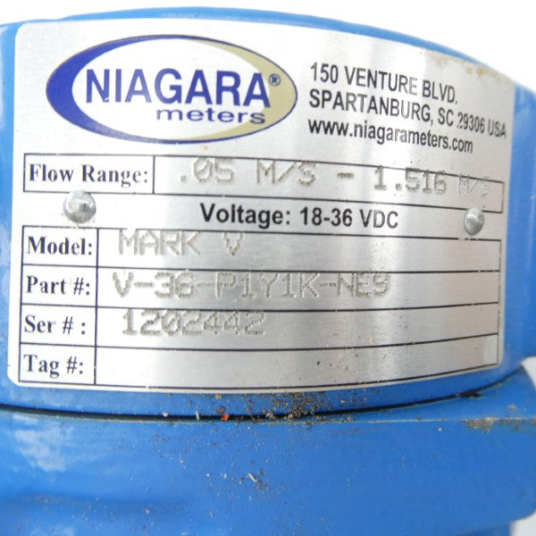 NIAGARA METERS V-36-P1Y1K-NE9 MARKV NSNP