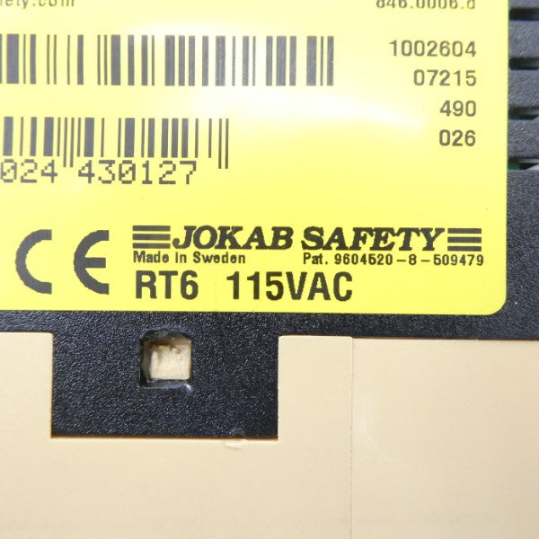JOKAB SAFETY 9604520-8-509479 RT6 115VAC NSNP