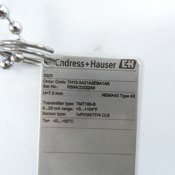ENDRESS+HAUSER TH13-3A21A2EBA1AK NSMP